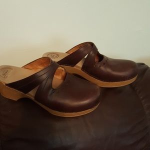 Brown Dansko Clogs